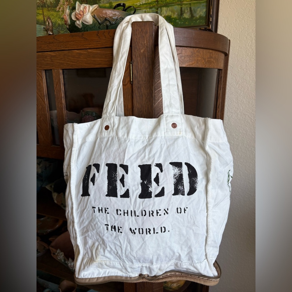FEED Foldable Packable Zip Tote - image 1
